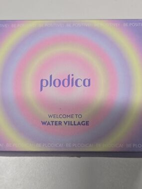 Plodica Water Village Facial Serum & Face Oil — Pastel Multicolor